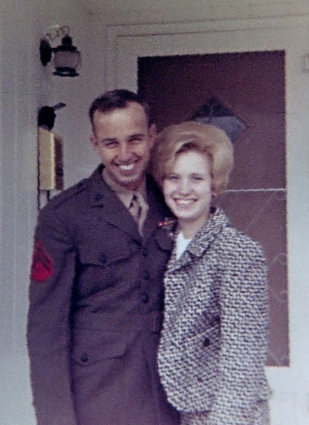 Derl and Marilyn · before deployment