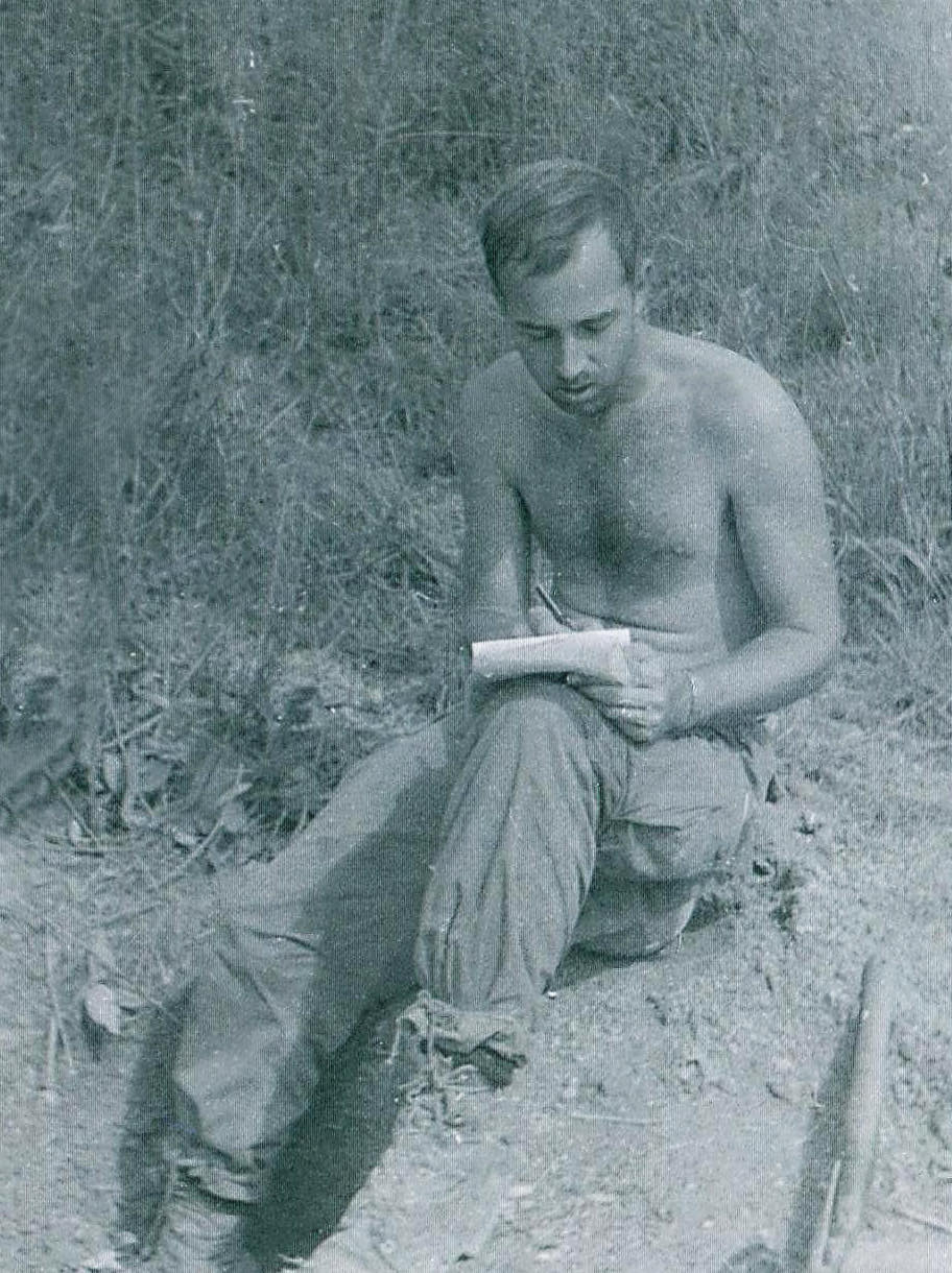 Writing home · Vietnam, 1967