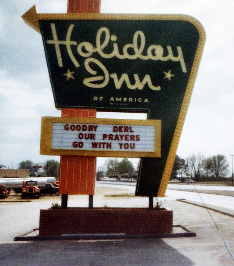 A hometown send-off · Springdale, 1966